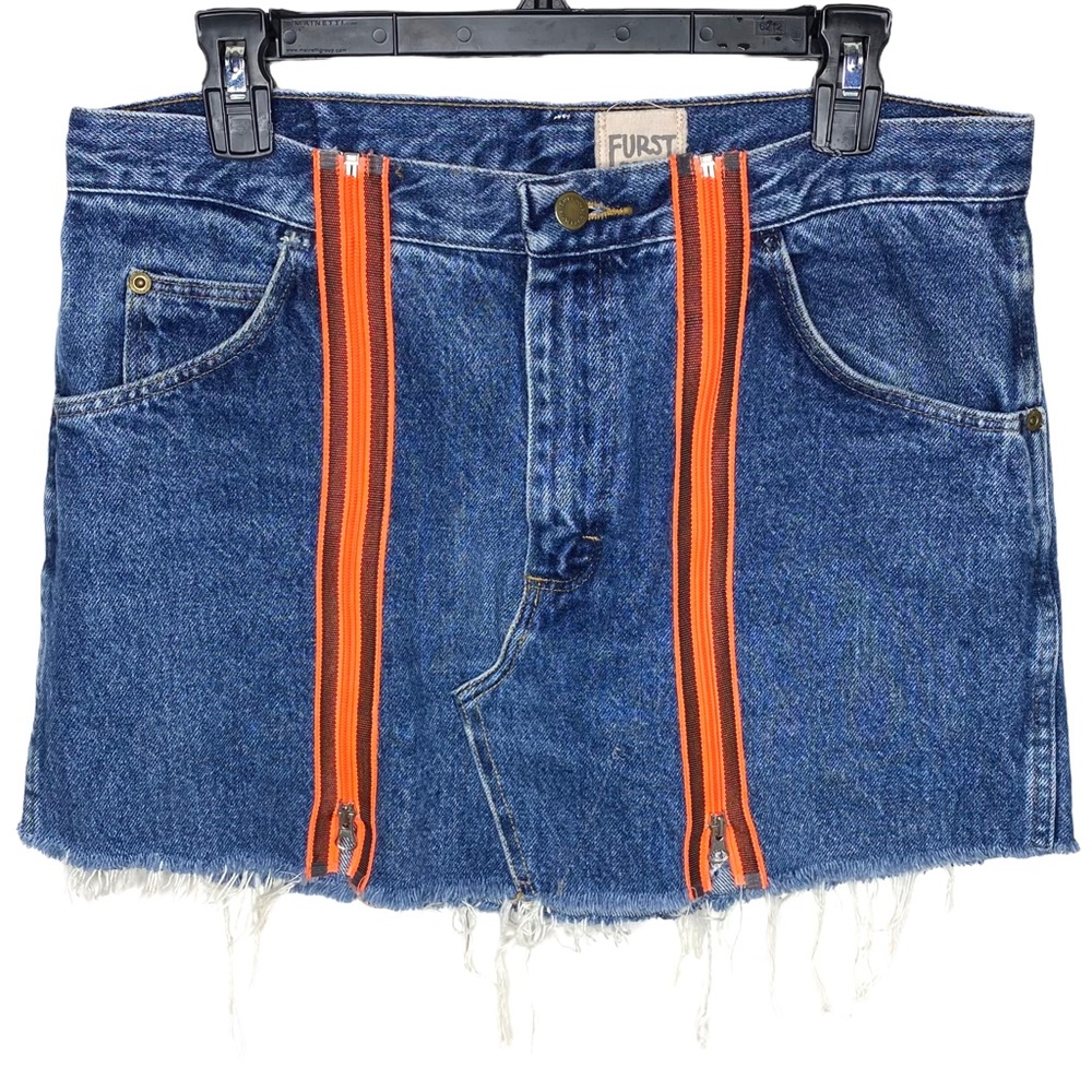 LF Furst Of A Kind Reworked Wrangler Mini Skirt